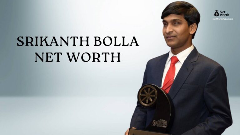 Srikanth Bolla Net Worth: The Blind CEO's ₹50 Crore Empire